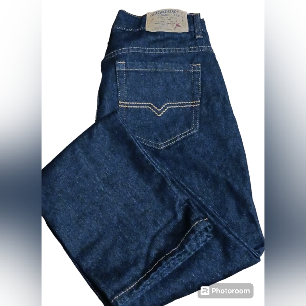 Mens Jeans dark blue wash W30 L32